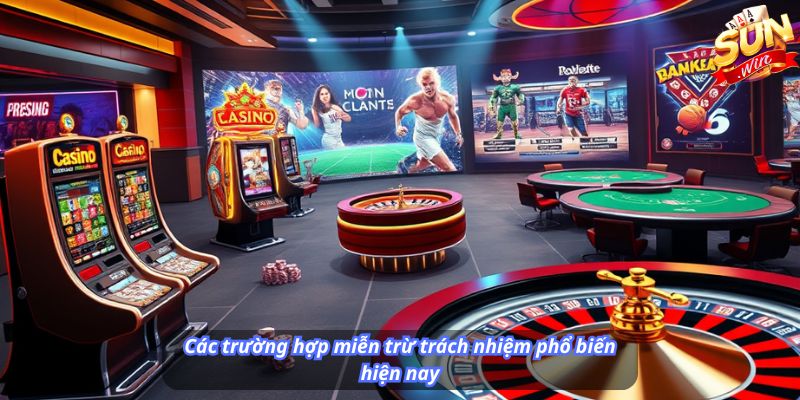 Các trường hợp miễn trừ trách nhiệm phổ biến hiện nay