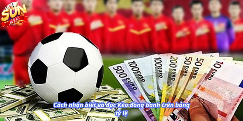 Cách nhận biết và đọc Kèo đồng banh trên bảng tỷ lệ